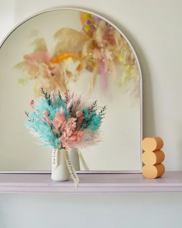 vase mit pampasgras dekorieren frische zimmerdeko ideen forloveofpampas