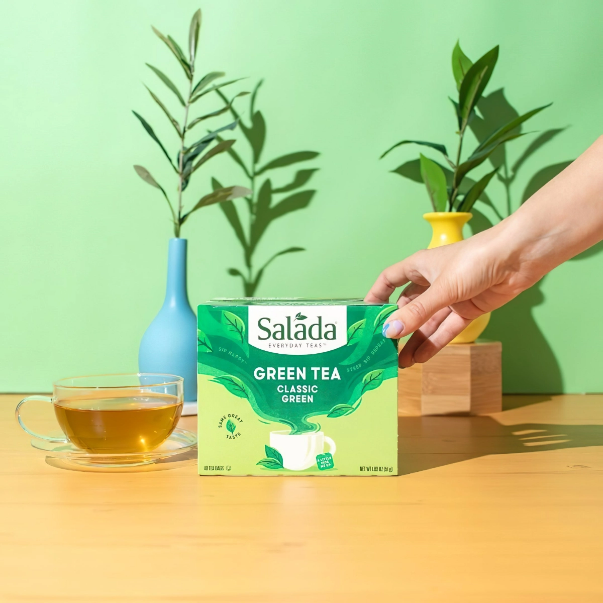 was hilft gegen traenensaecke gruener tee saladatea