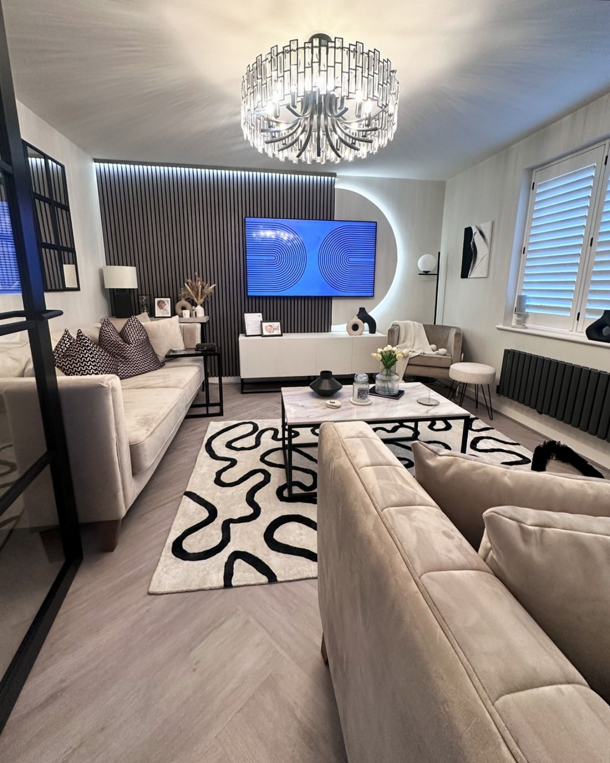 luxurioeses wohnzimmer einrichten mit stil