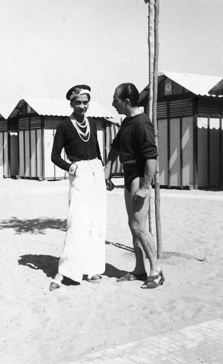 coco chanel mit palazzo hose