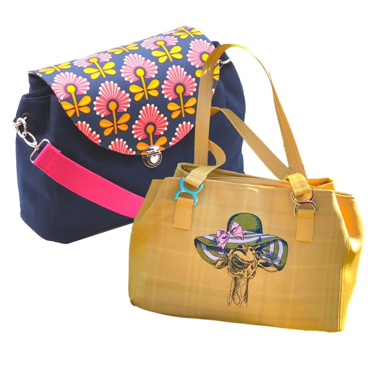 kleine taschen mit blumigen motiven und was ist im 2024 modern