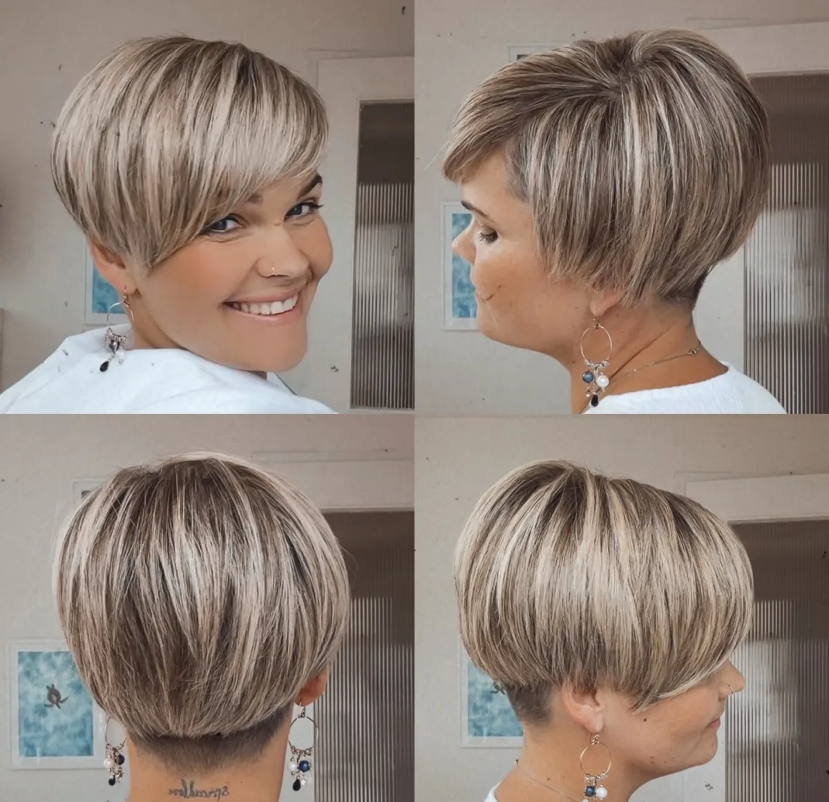 kurzhaarfrisuren ab 60 rundes gesicht 2025