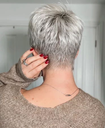 pixie cut schöner hinterkopf kurzhaarschnitt