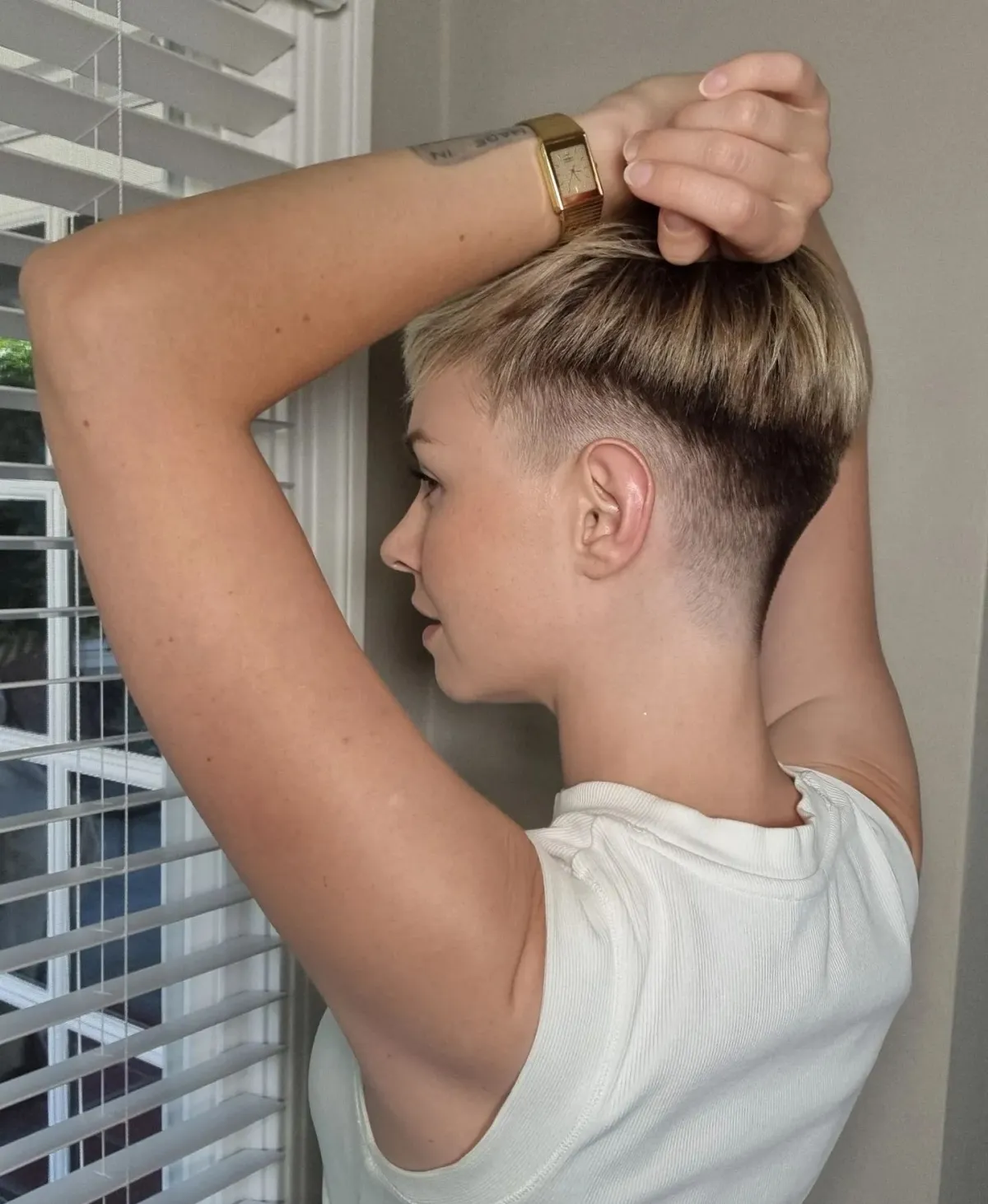 pixie cut schöner jinterkopf bei kurzhaarfrisuren