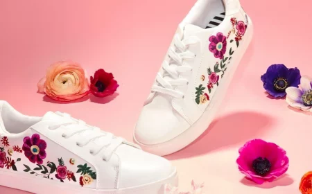 sneakers mit floralen motiven im sommer 2024