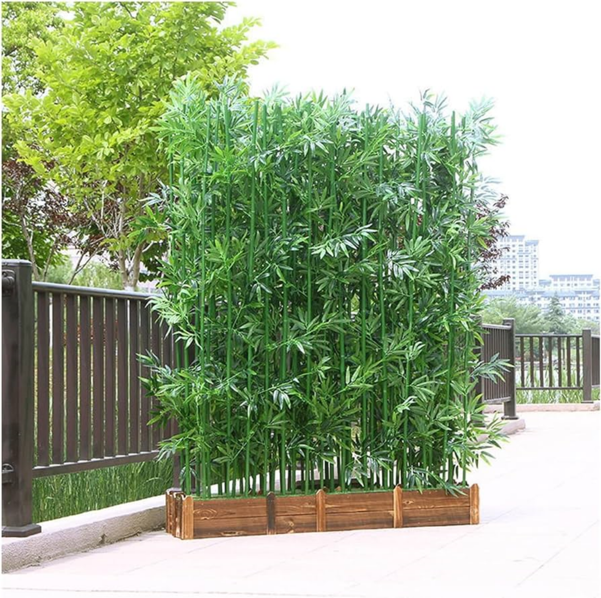 bambus fuer den garten als sichtschutz