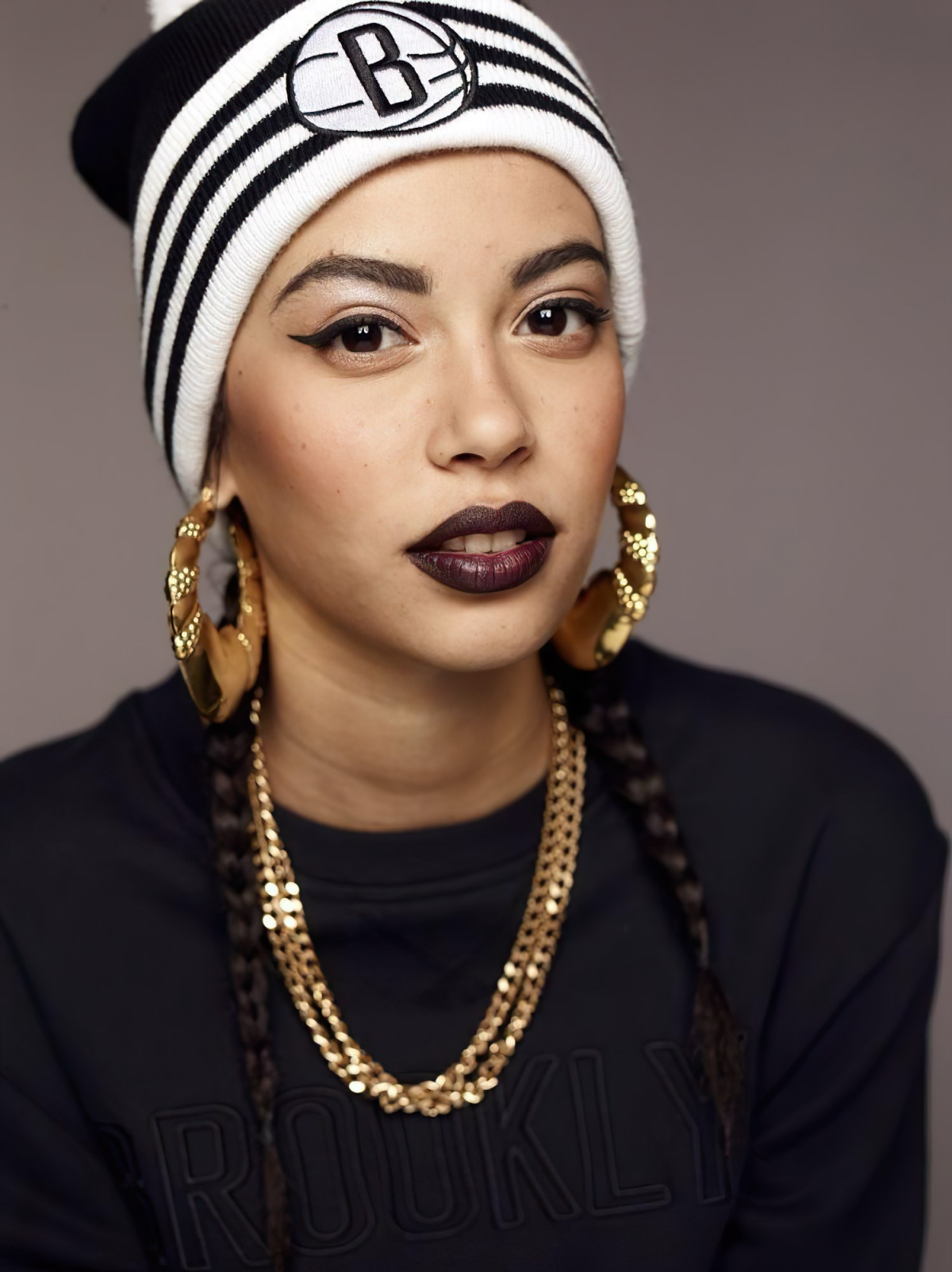 hip hop festival makeup ideen damen