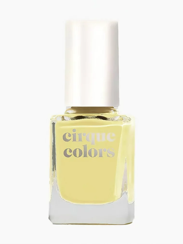 naegel 2024 trend buttergelb cirque colors nnail polish in buttercup