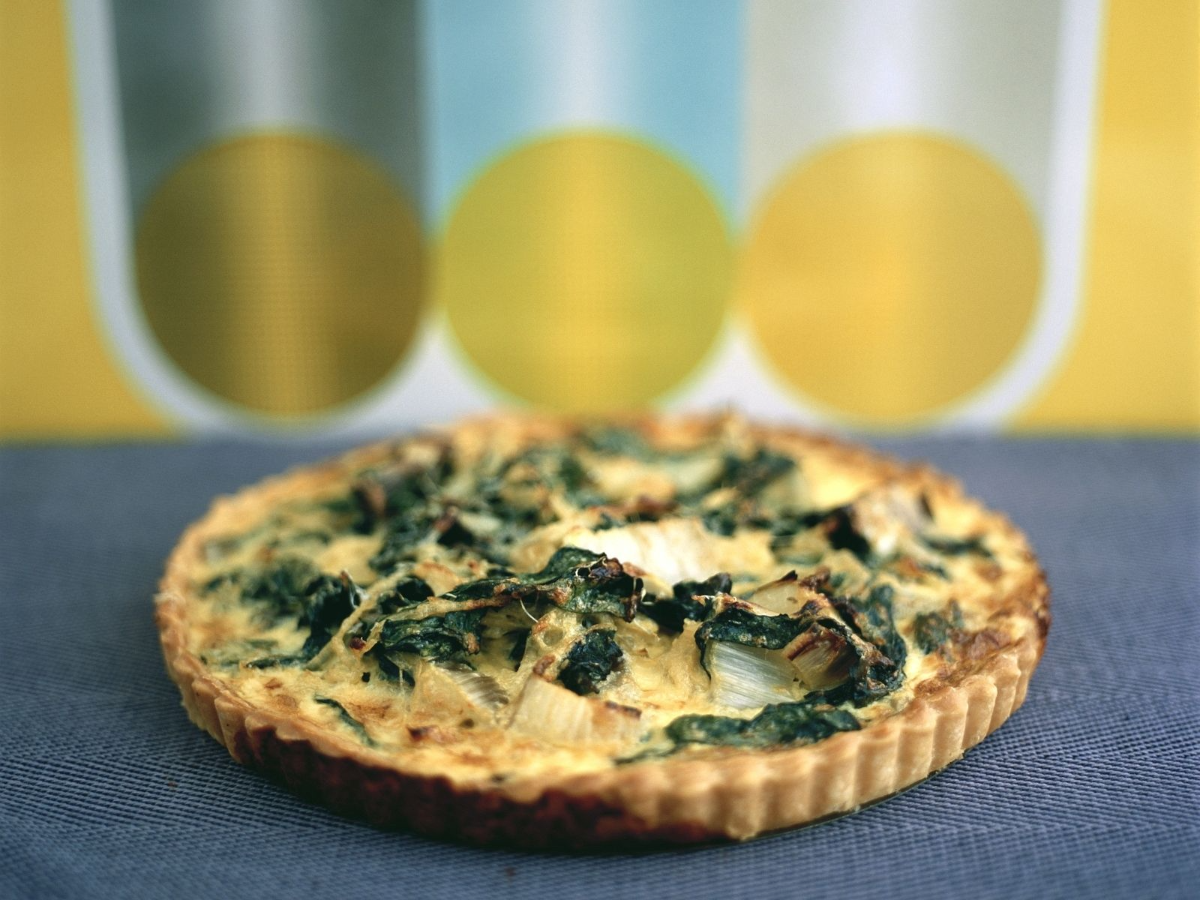 mangold recept quiche