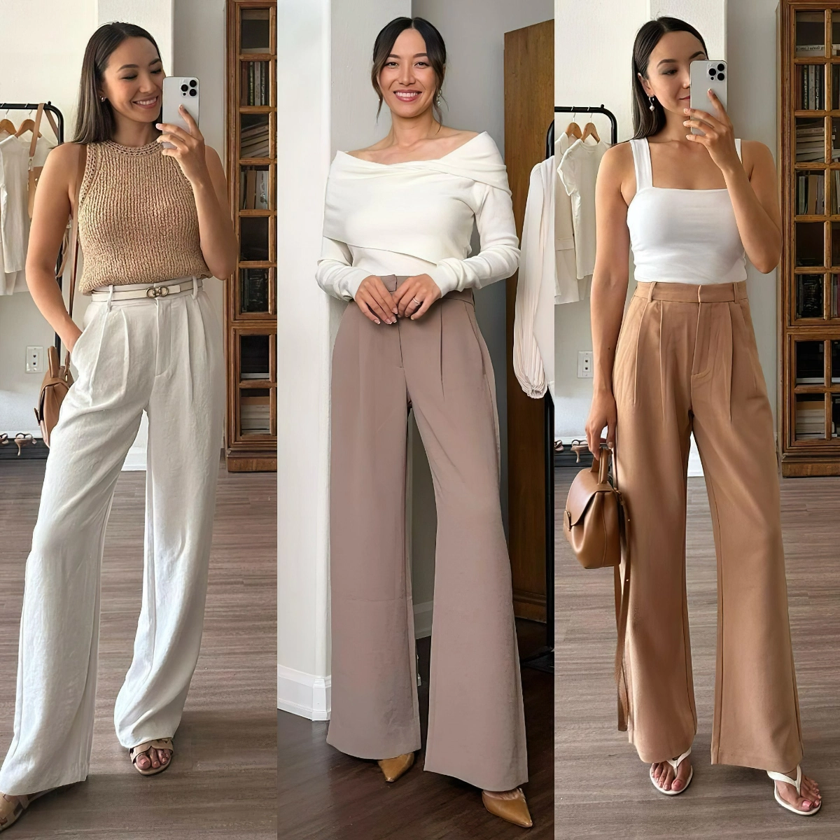 old money fashion trend 2024 outfits in beige und weiss lifewithjazz