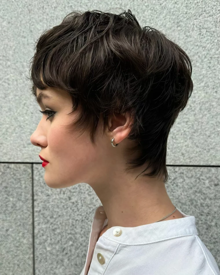 5 point cut daria bachurina kurzhaarfrisuren mit langem deckhaar