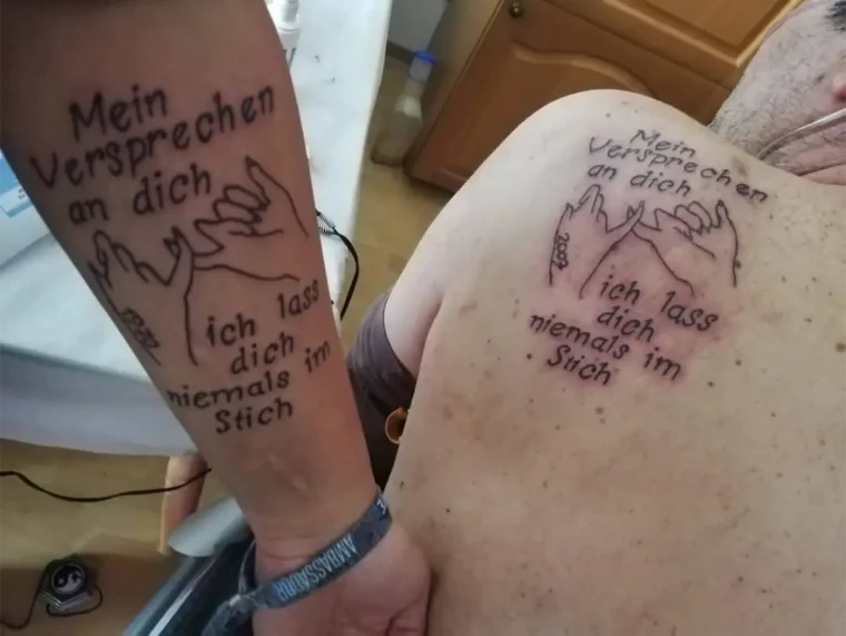 spruch vater tochter tattoo