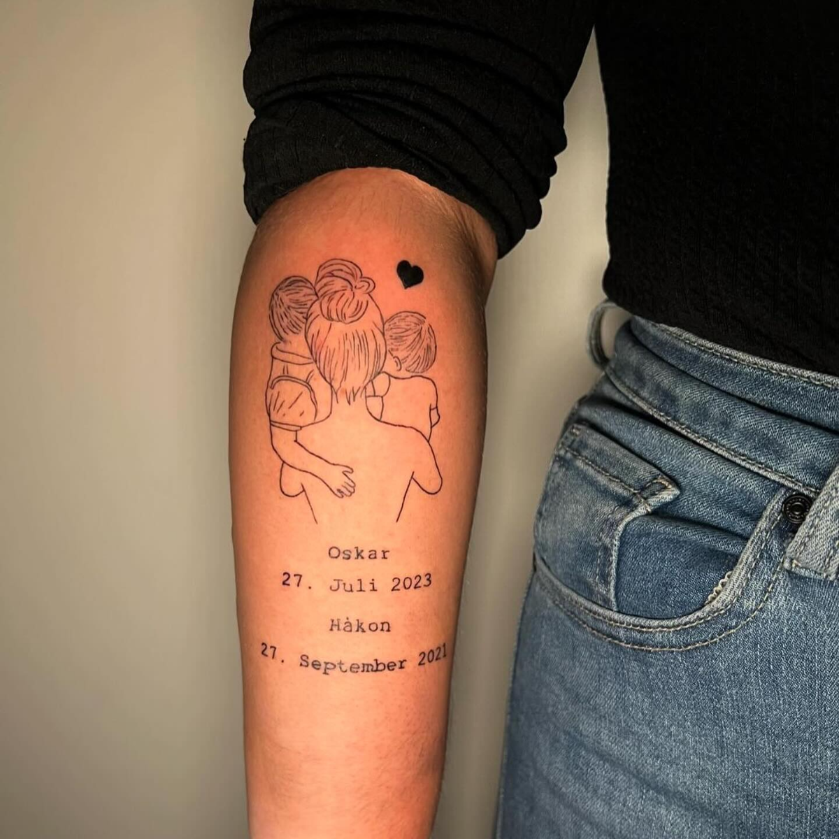 tattoo den kindern gewidmet