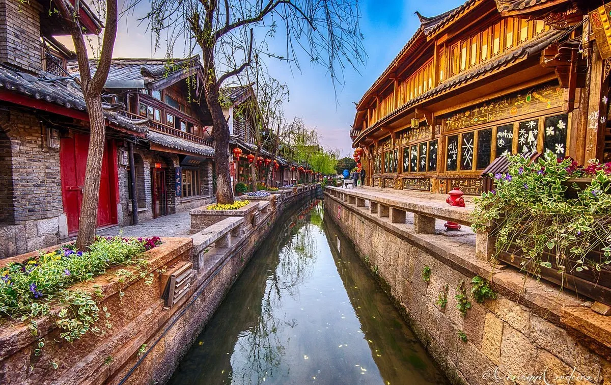 altstadt von lijiang traumhafter blick