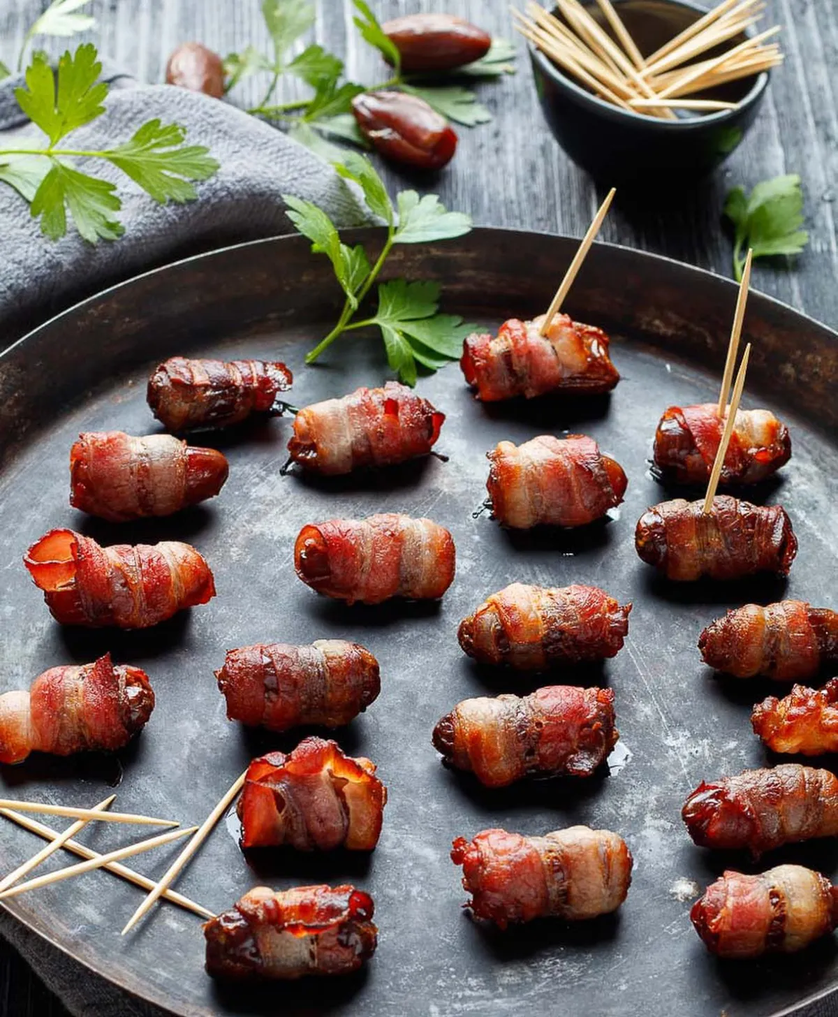 bacon röllchen partyessen ideen fingerfood