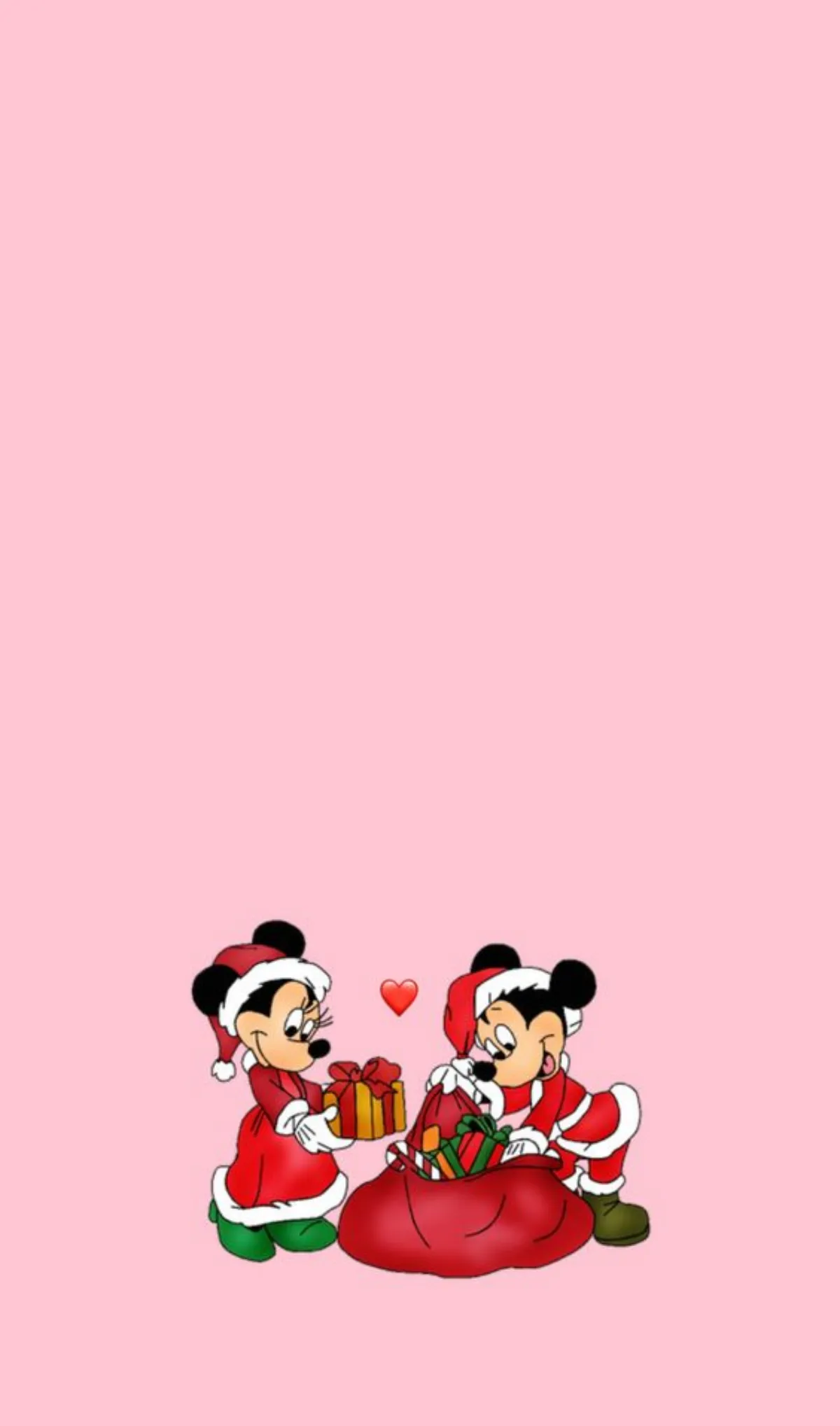 cute disney hintergrundbilder mickey und minnie weihnachten