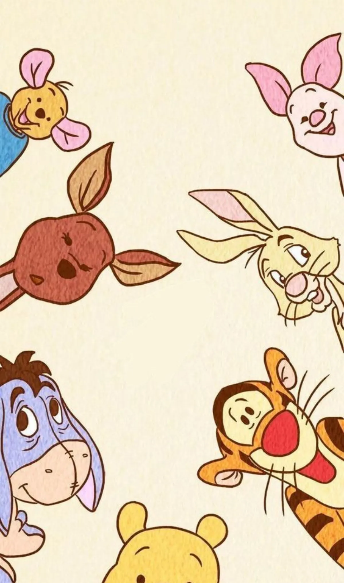 handy wallpaper winnie the pooh and friends