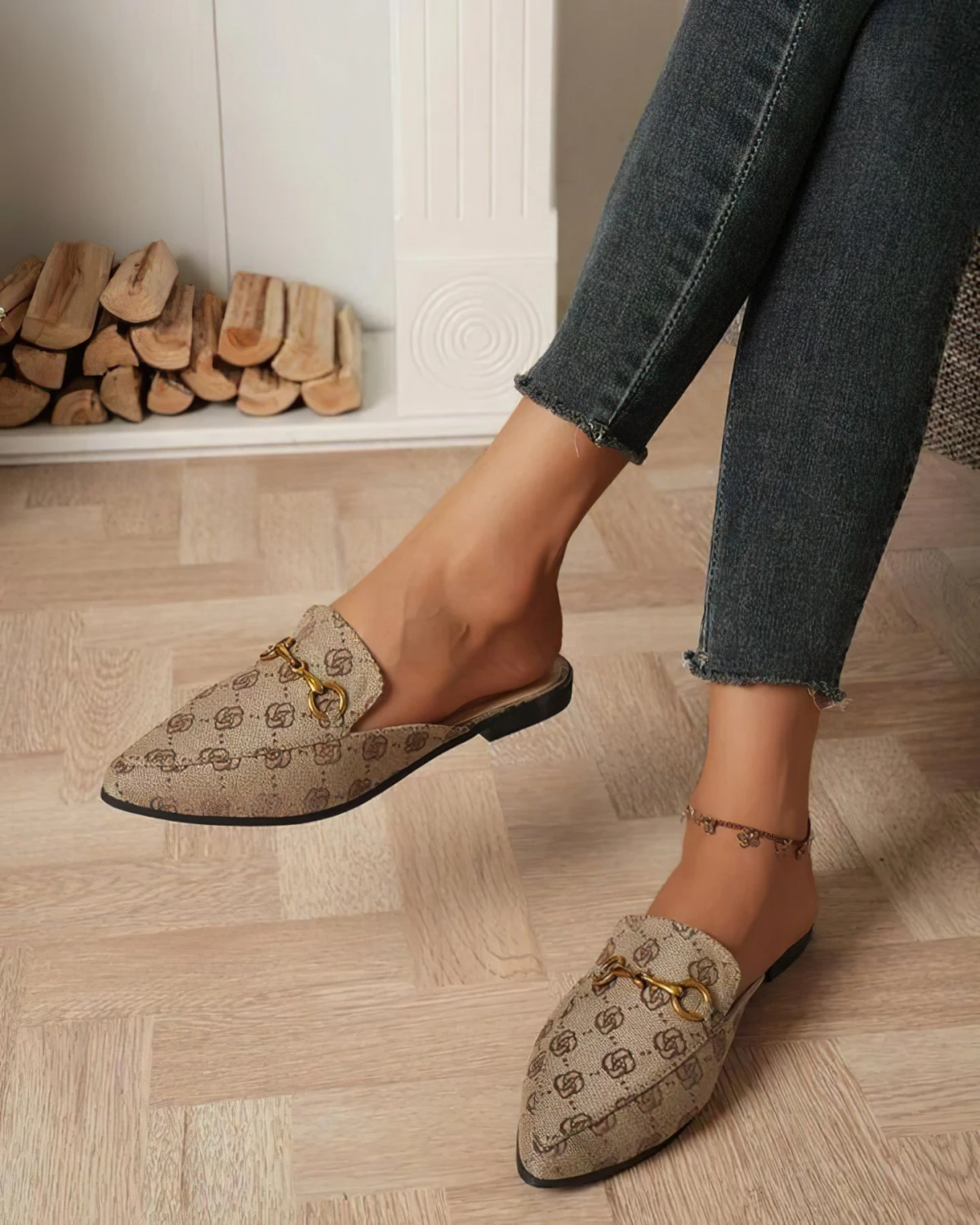 innovative storee mules kombinieren mit skinny jeans