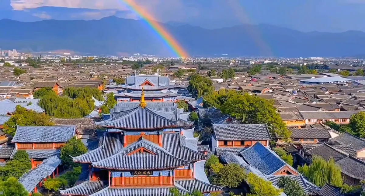 lijiang altstadt sehenswürdigkeiten schönheiten regenbogen