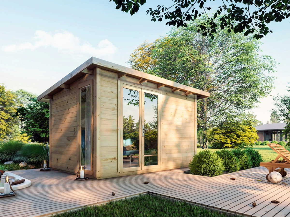 multifunktionale gartenhaeuser haus im garten aus holz