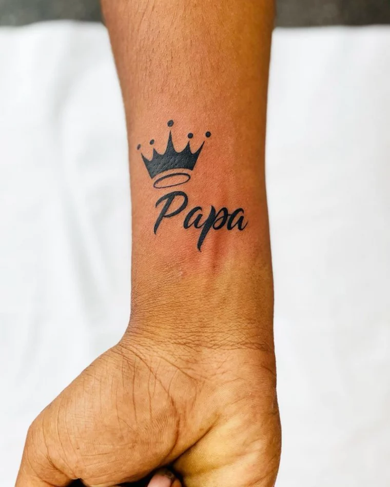 papa tattoo