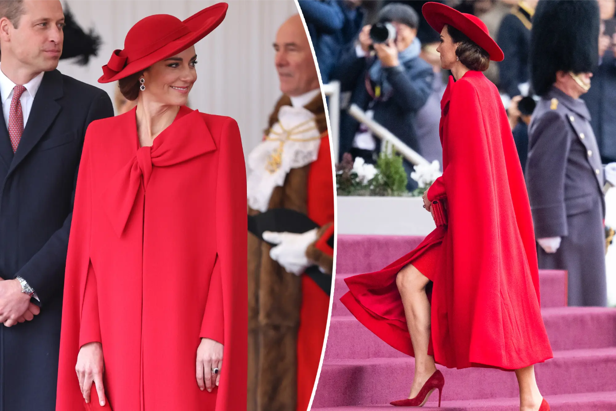 kate middleton poncho