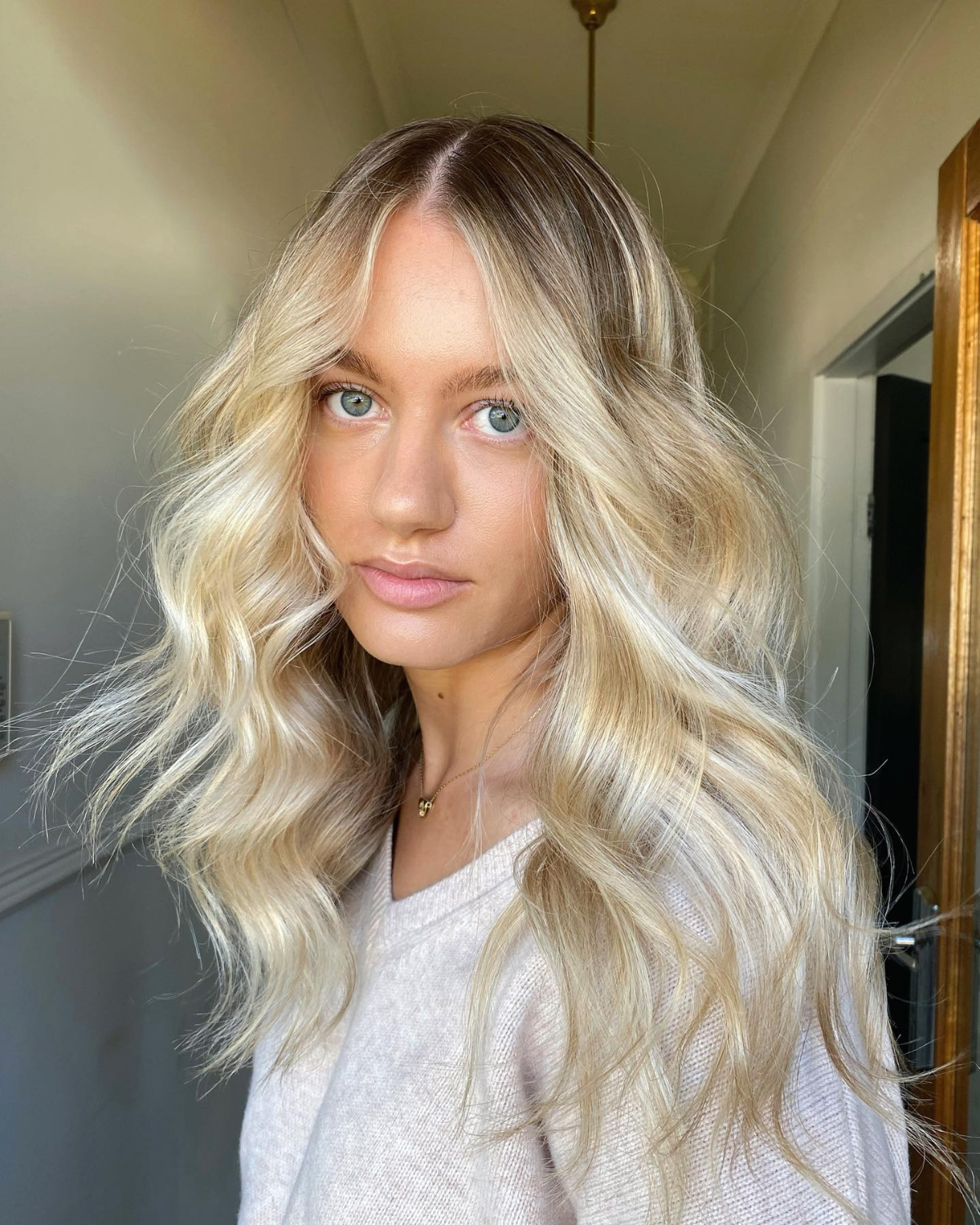 sonnenblume blond haarfarbe trend 2025