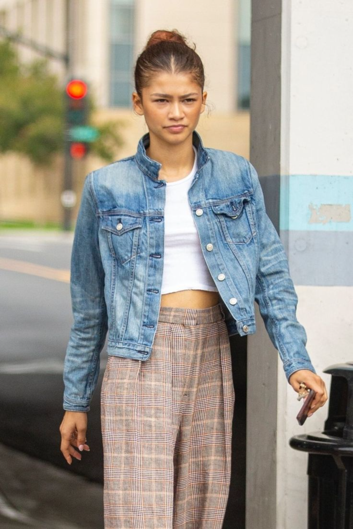 denim jacket zendaya