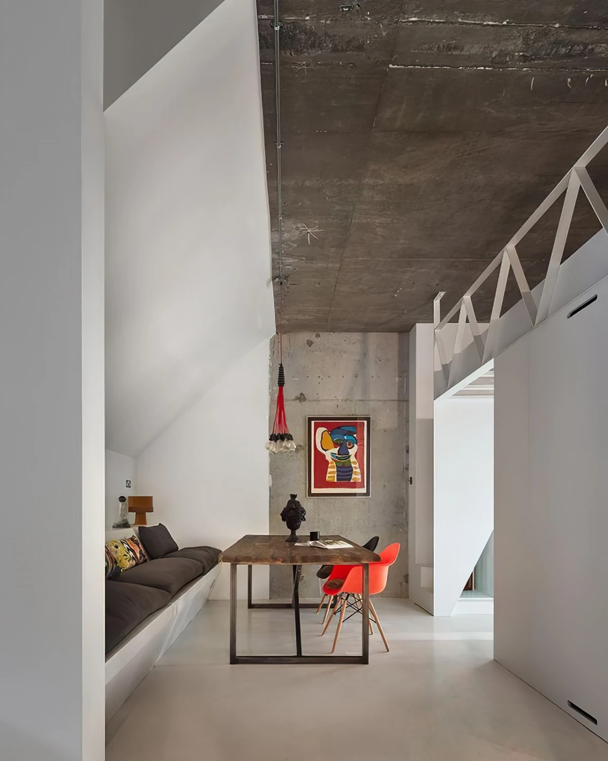 einrichtung beton brut dekor brutalismus innenarchitektur interior ideas hunt