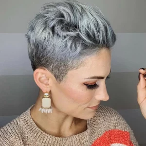 haare volumen verleihen kurzhaarschnitt pixie