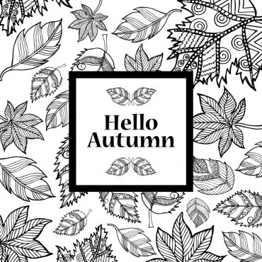 herbst bilder zum ausmalen hello autum bild fallende herbstbelaetter