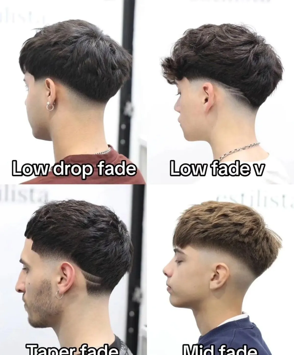 low fade cut varianten wie stylen