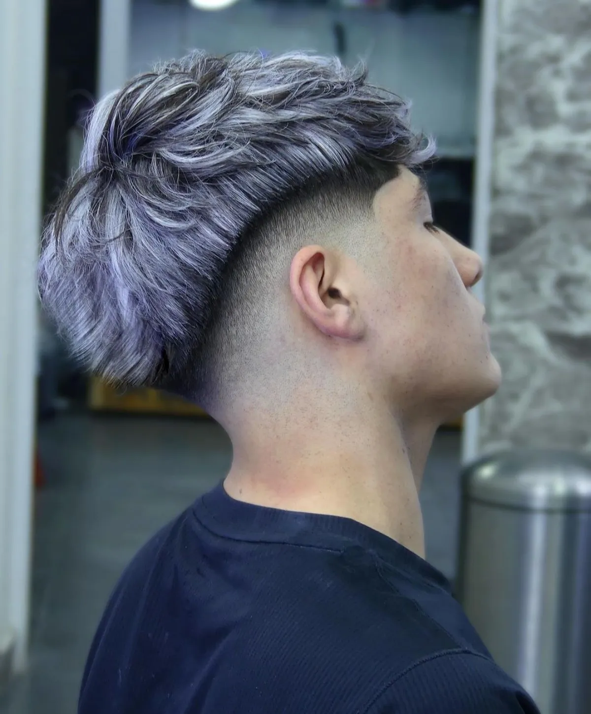 mid fade cut trend 2025 mittellange haare jungs