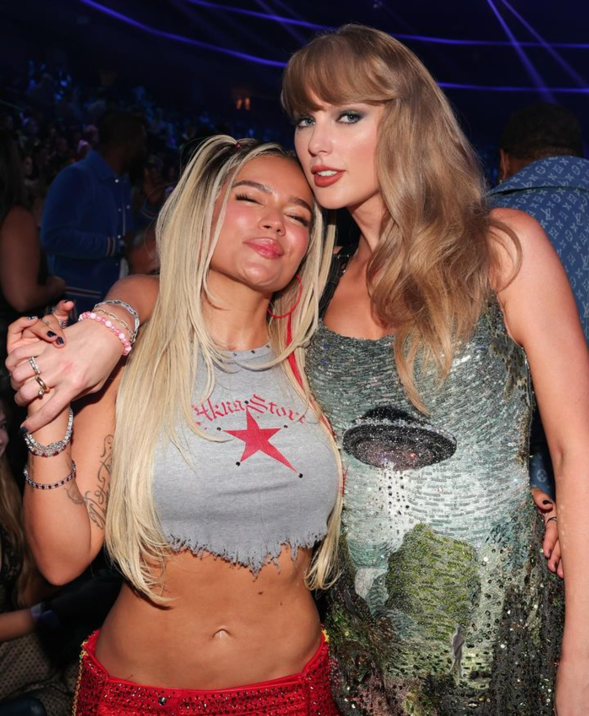 taylor swift and karol g vma 2024