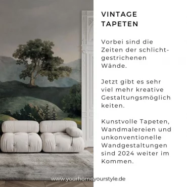 welche vintage deko ist im 2025 modern