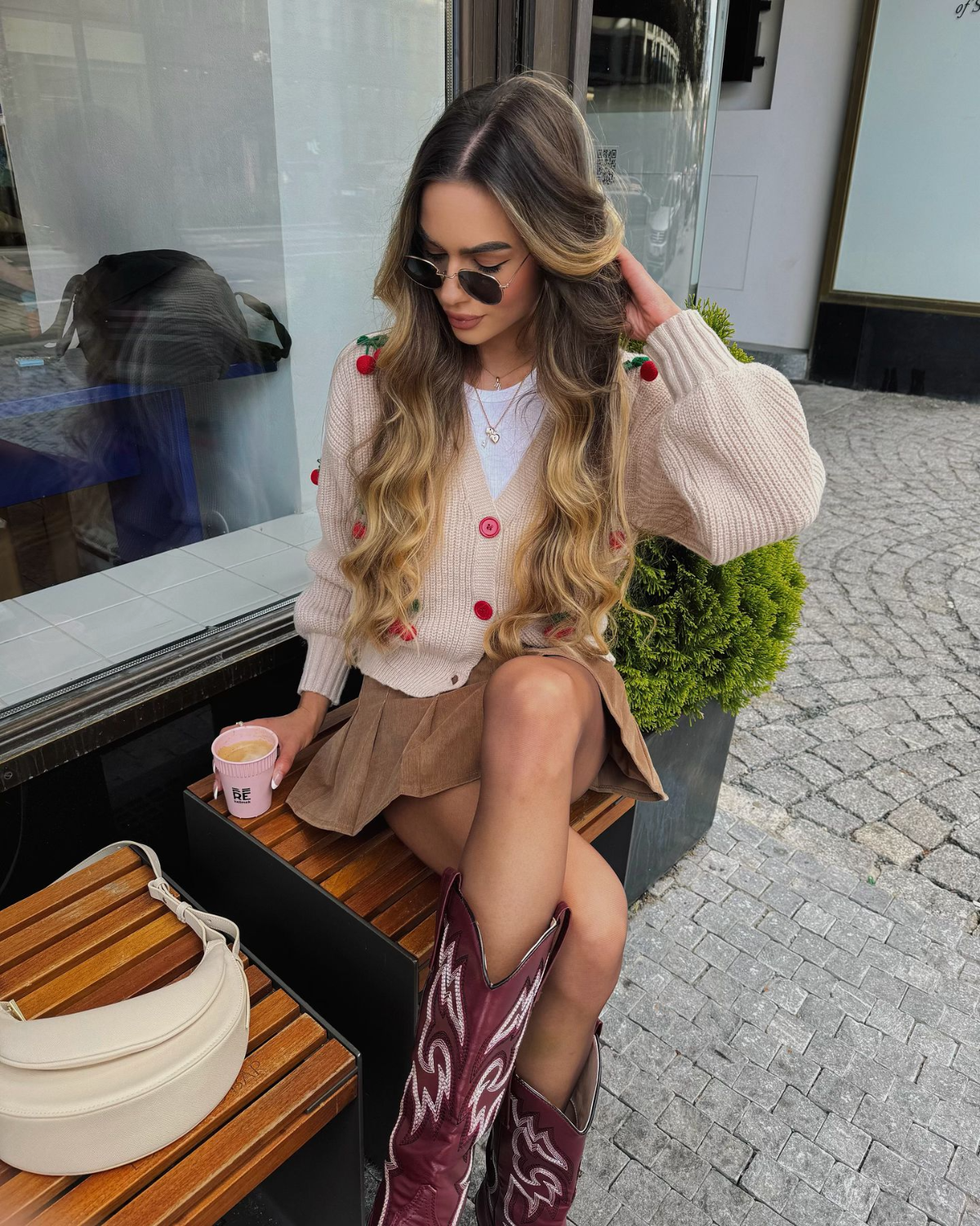 cowboy boots outfit trend 2024 2025