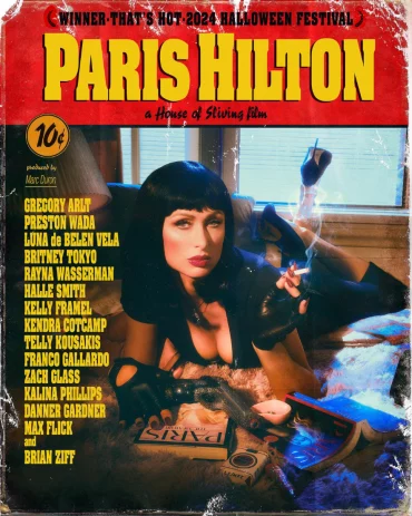 paris hilton als mia wallace aus „pulp fiction“ für halloween 2024