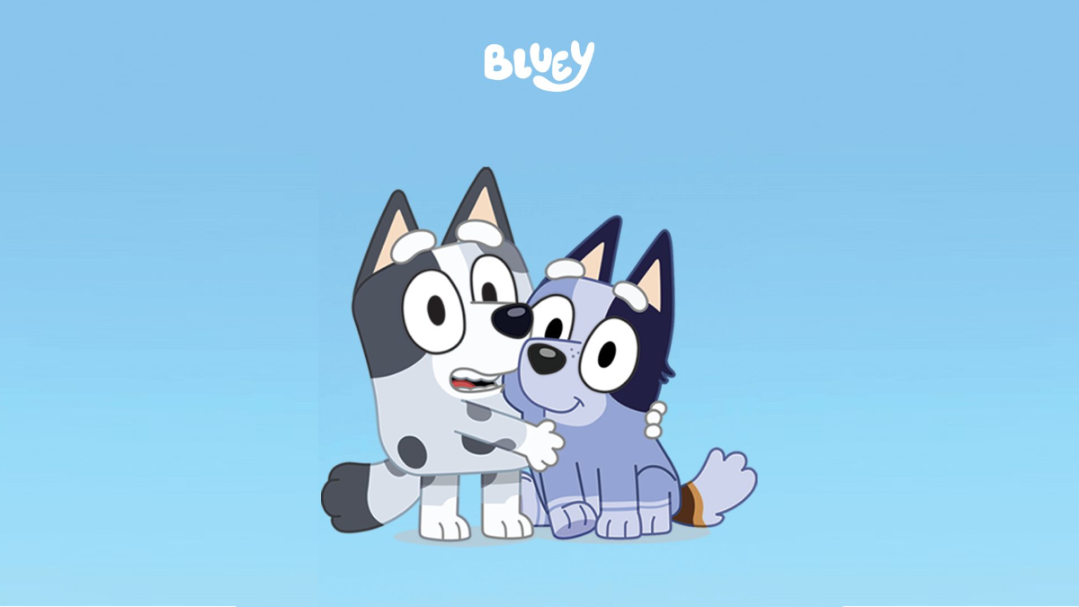 bluey und freund tapete für pc