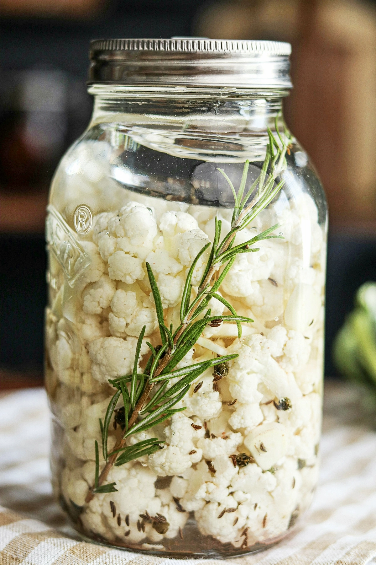 blumenkohl einlegen sauer blumekohlroeschen in glas