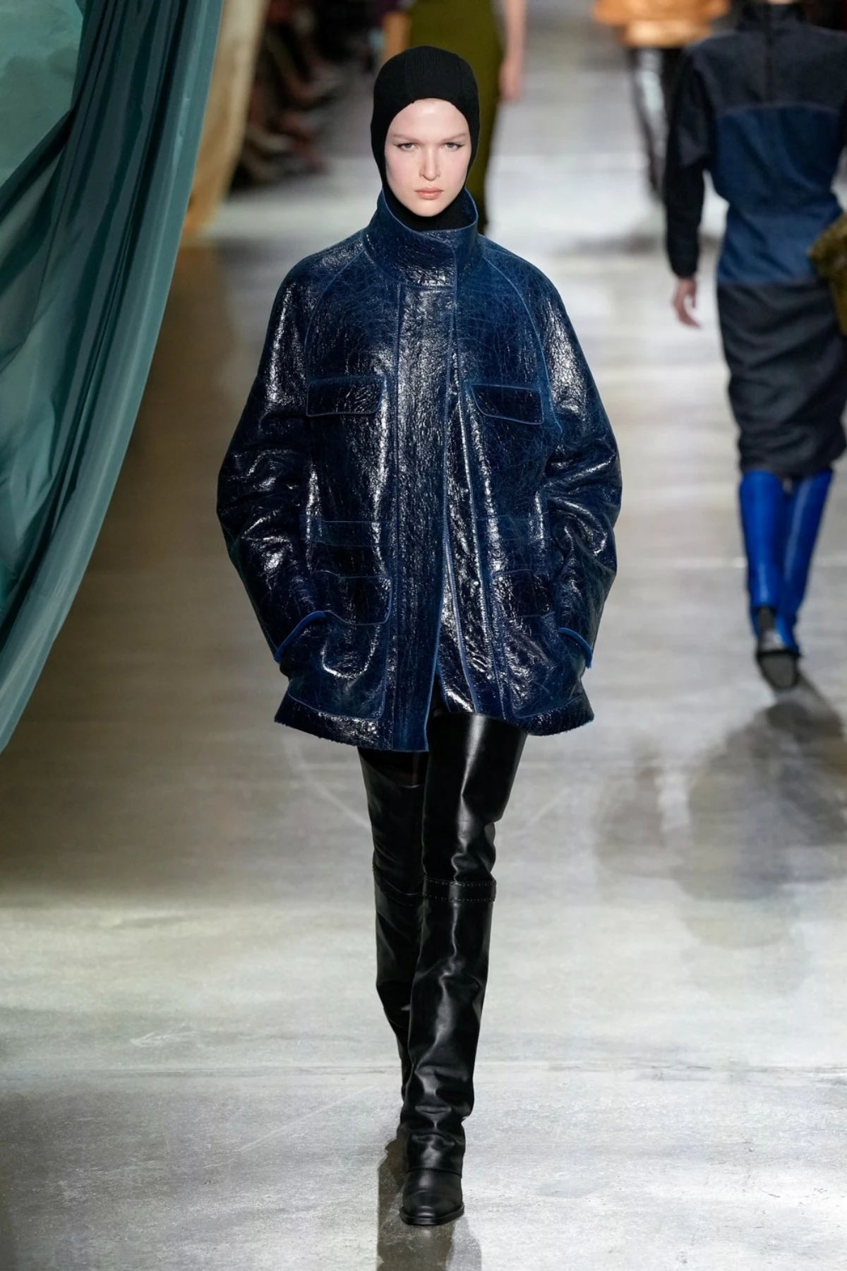 fendi lederlooks modetrends herbst winter 2024