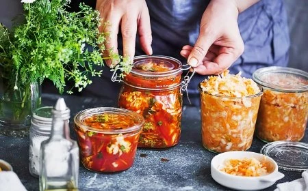 fermentieren rezepte geschnittenes gemuese in glaessern brinebrewbarrel