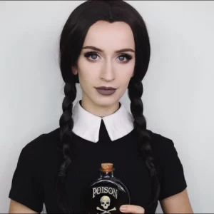 wednesday addams makeup