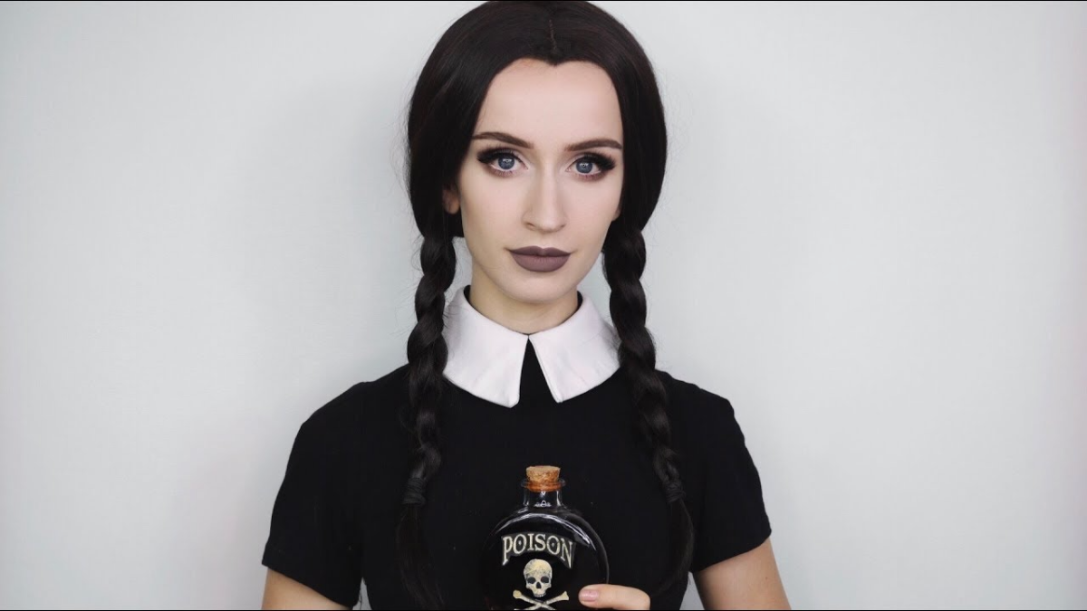 wednesday addams makeup