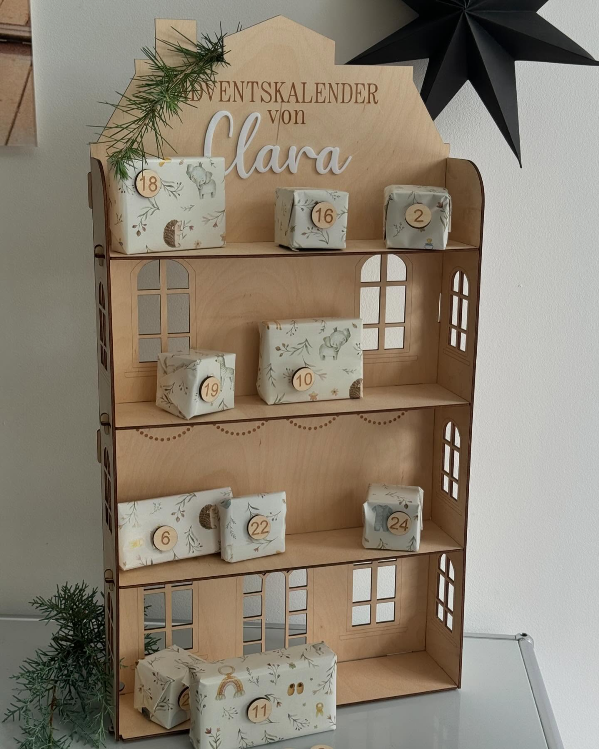 adventskalender aus holz