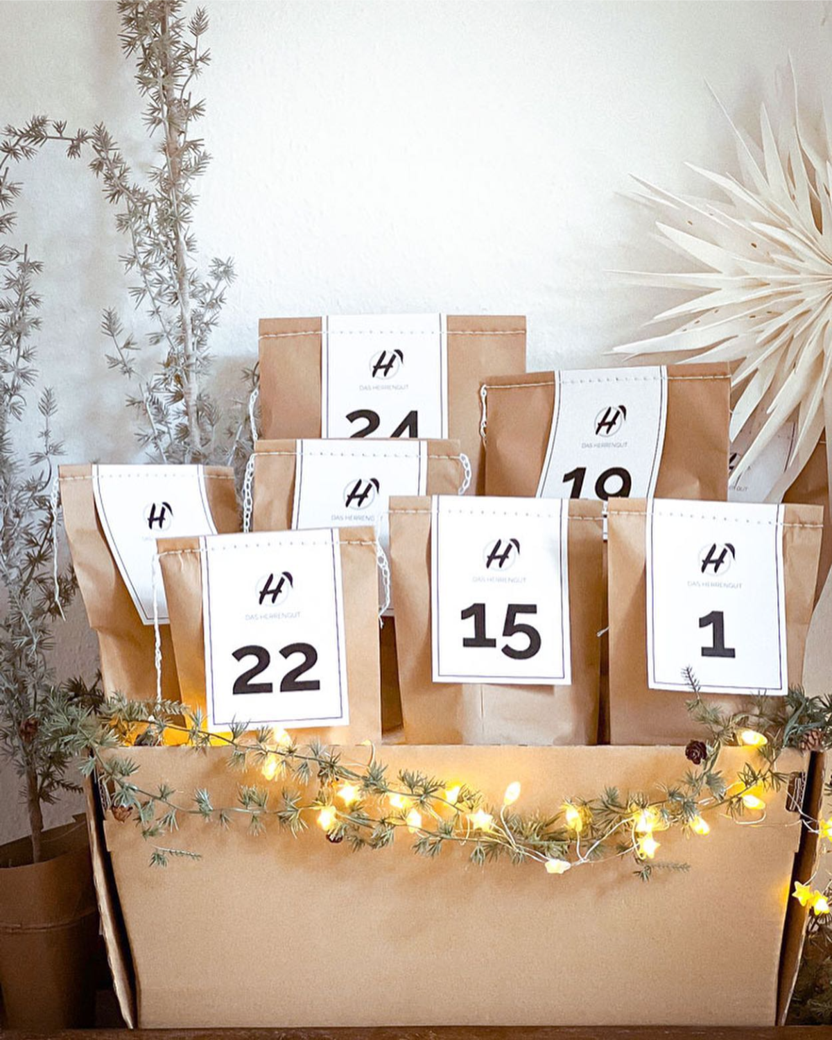 adventskalender für männer in tüten