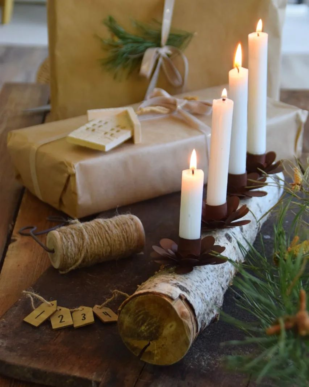 adventskranze aus holz