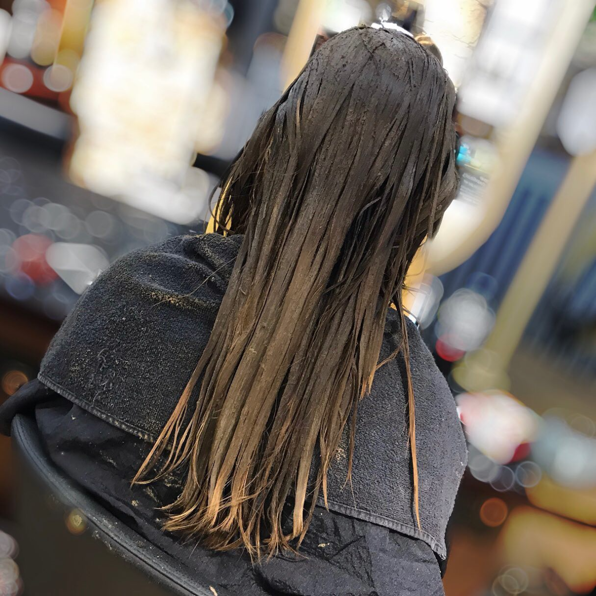 haare färben mit henna im salon