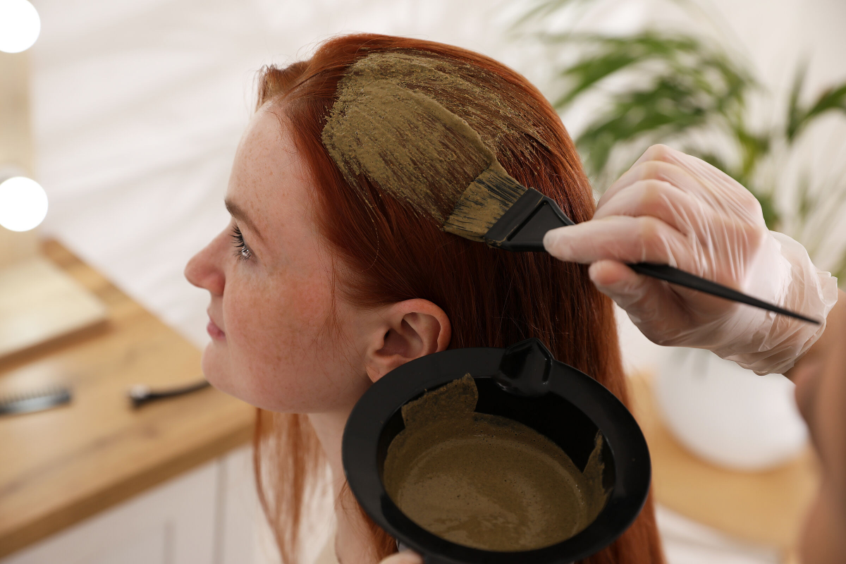 haare färben mit henna