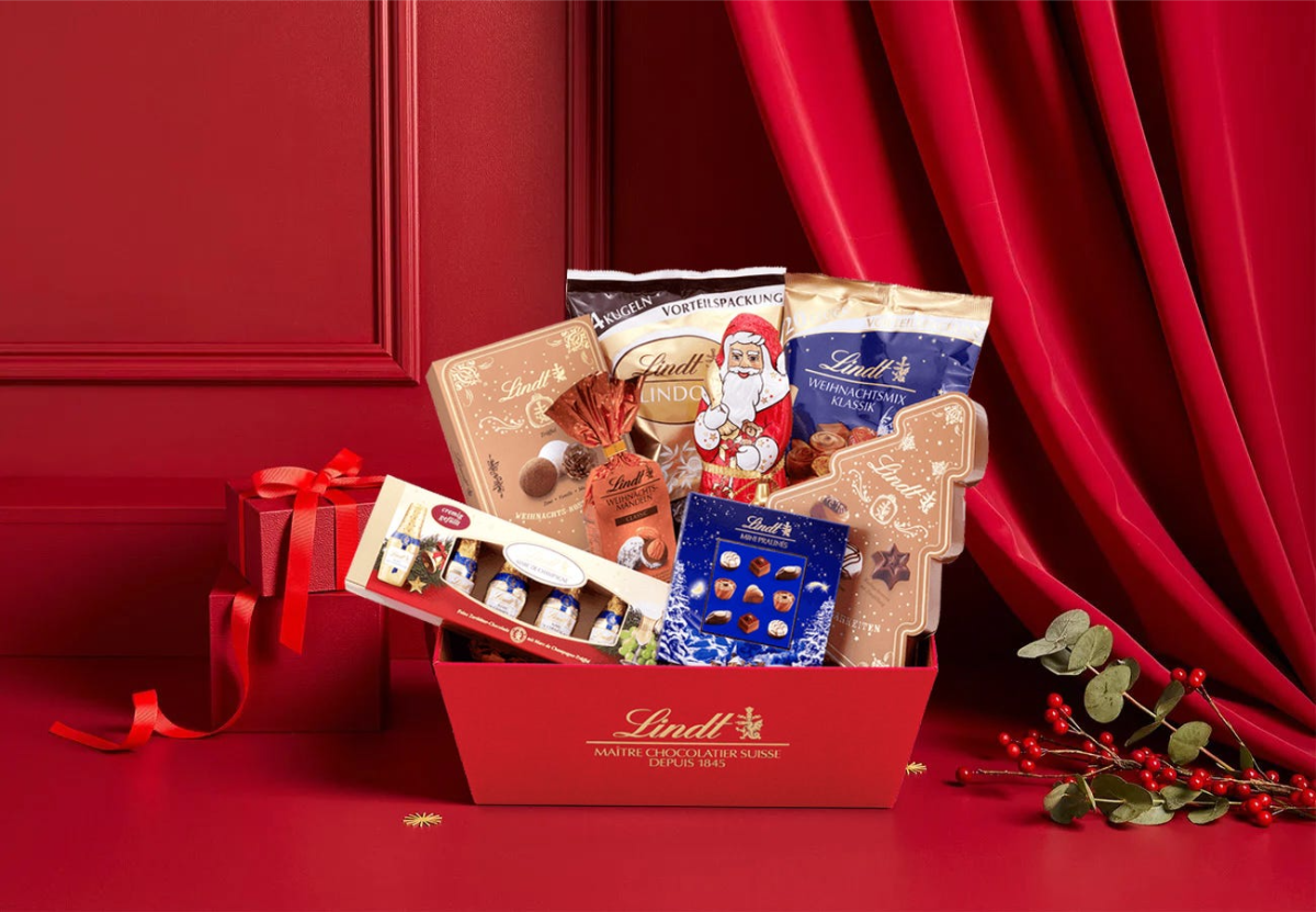 lindt weihnachtsbox