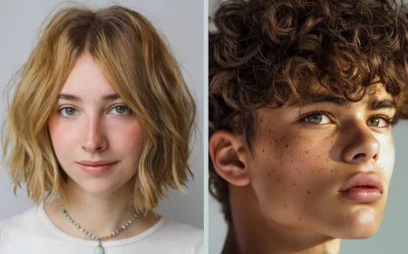 trendige frisuren für teenager 2025